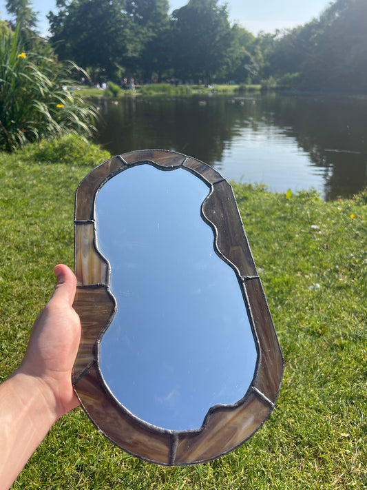 Stained Glass Mirror #002
