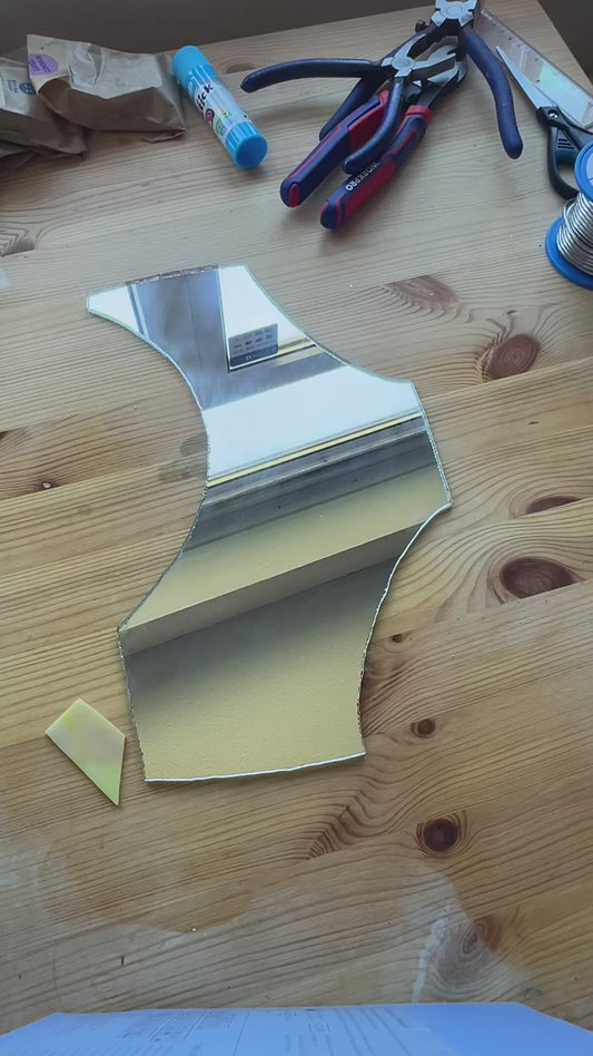 Stained Glass Mirror #004